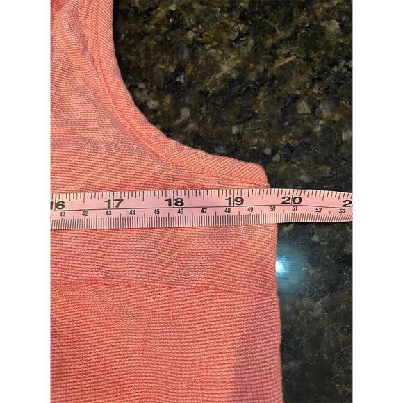 Ocean + Coast Women's XL Pink Henley Sleeveless Tank Top - Picture 8 of 9